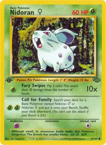 Nidoran ♀ 57 $0.43