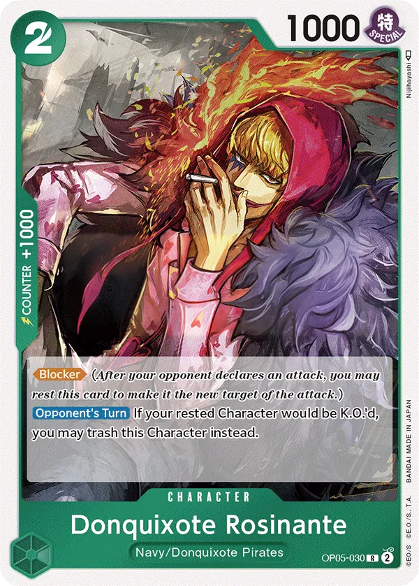 Awakening of the New Era 英語版 Donquixote Rosinante OP05-030 カード表面
