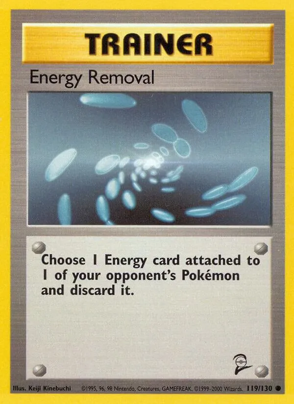 Base Set 2 영어판 Energy Removal 119 카드 앞면