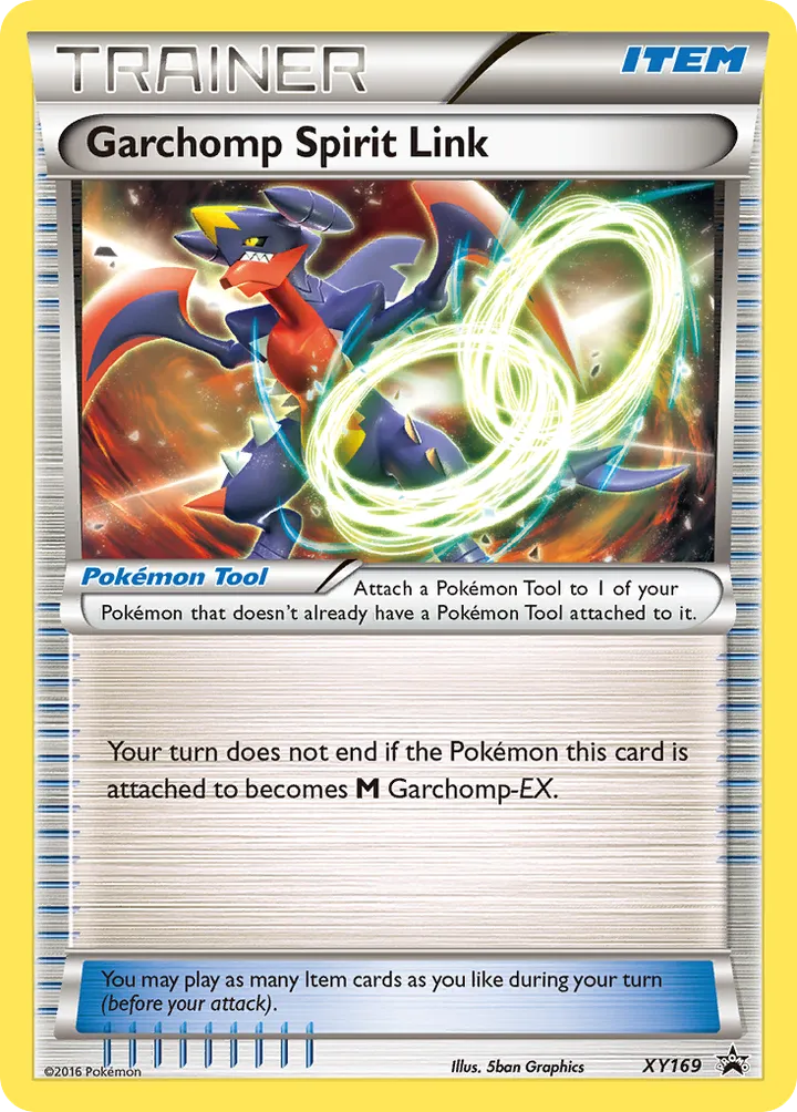 XY Black Star Promos 英語版 Garchomp Spirit Link XY169 カード表面