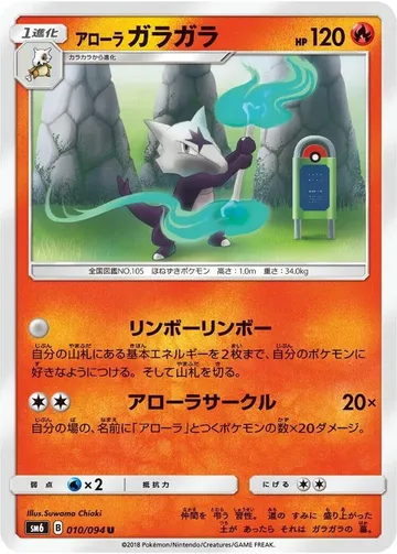 アローラガラガラ 10 ₩3,968