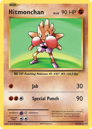 Hitmonchan 62 $2.41