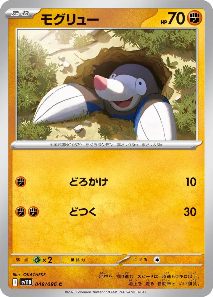 Front of Drilbur 48, ブラックボルト Japanese