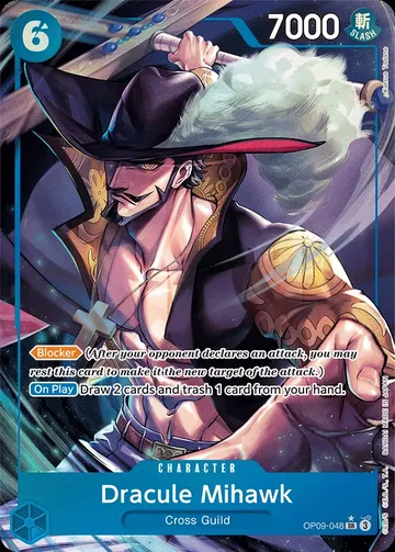 Dracule Mihawk OP09-048 · Parallel $15.75