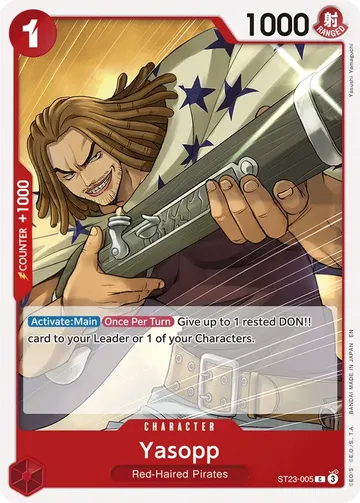 Yasopp ST23-005 $0.12