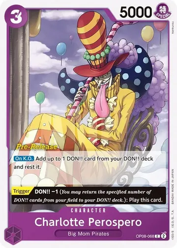 Charlotte Perospero OP08-068 · プレリリース ¥58