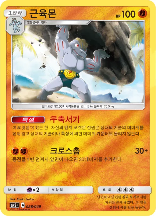 Front of 근육몬 28, 새로운 시련 Korean