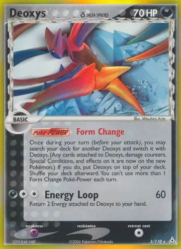 Deoxys δ 3 $82.37