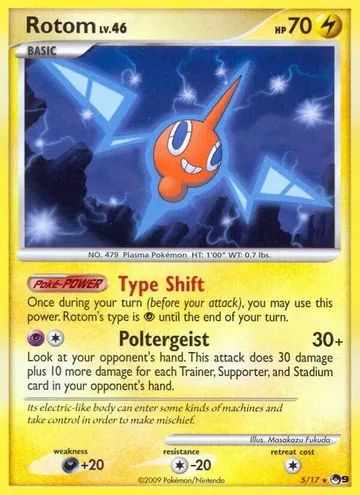 Rotom 5 $5.10