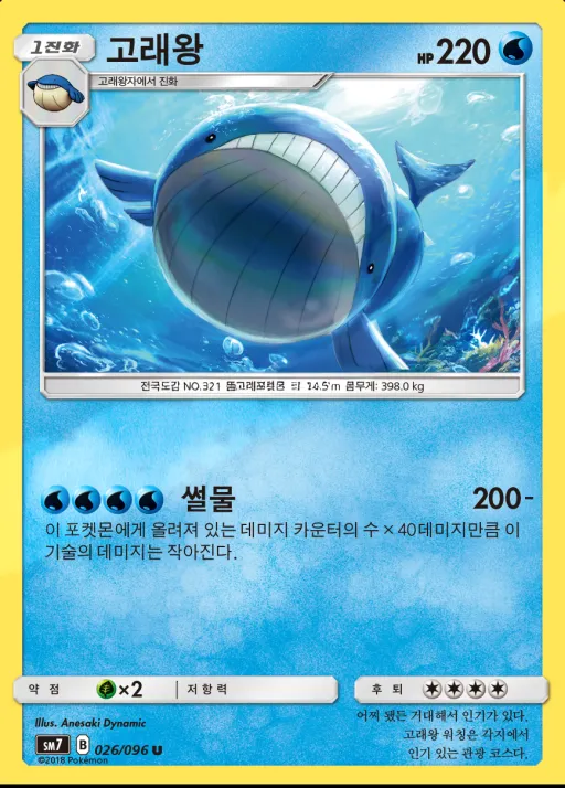 Front of 고래왕 26, 창공의 카리스마 Korean