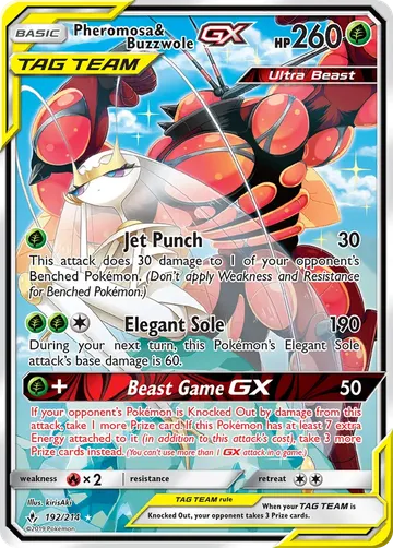Pheromosa & Buzzwole-GX 192 $92.32