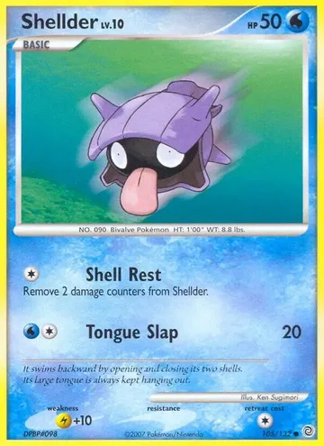 Shellder 105 $0.32