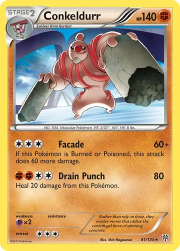 Conkeldurr 81 $1.29