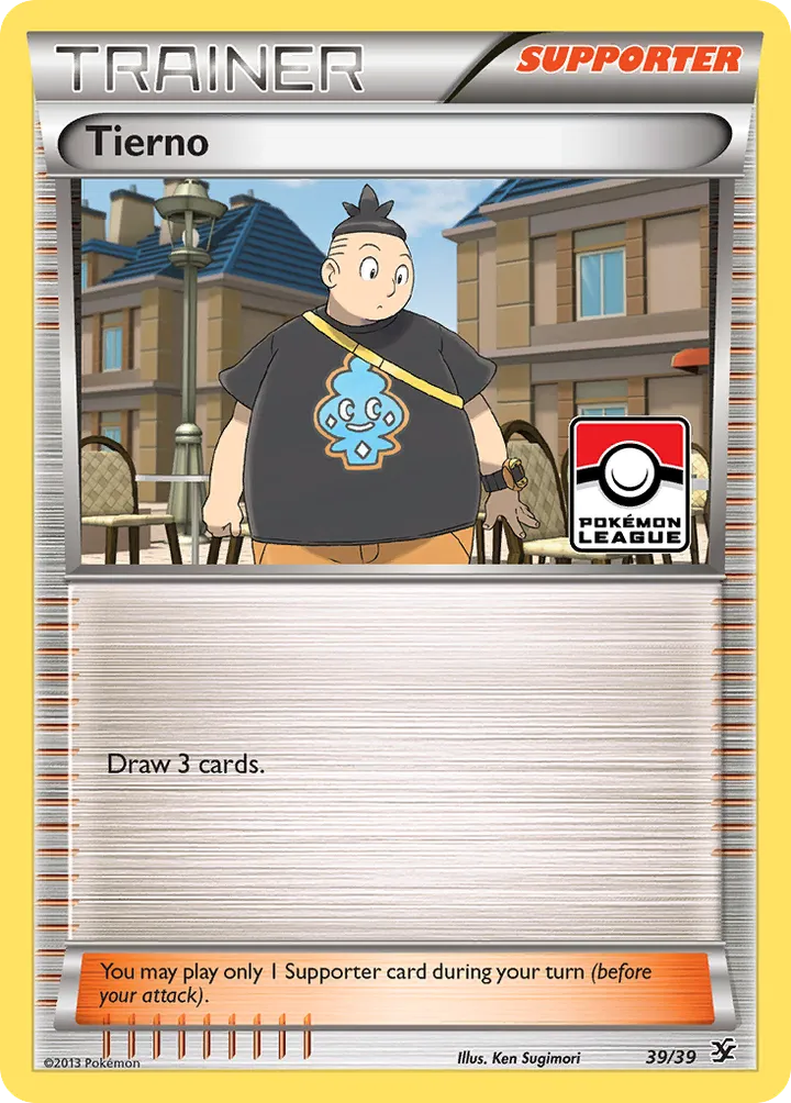 Kalos Starter Set 영어판 Tierno 39 카드 앞면