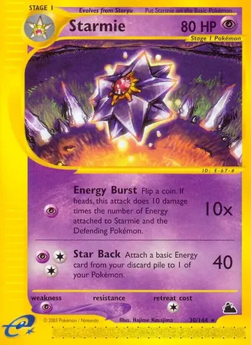 Starmie 30 $70.77