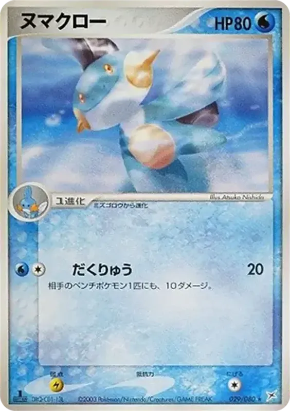Front of Marshtomp 29, マグマVSアクア ふたつの野望 Japanese