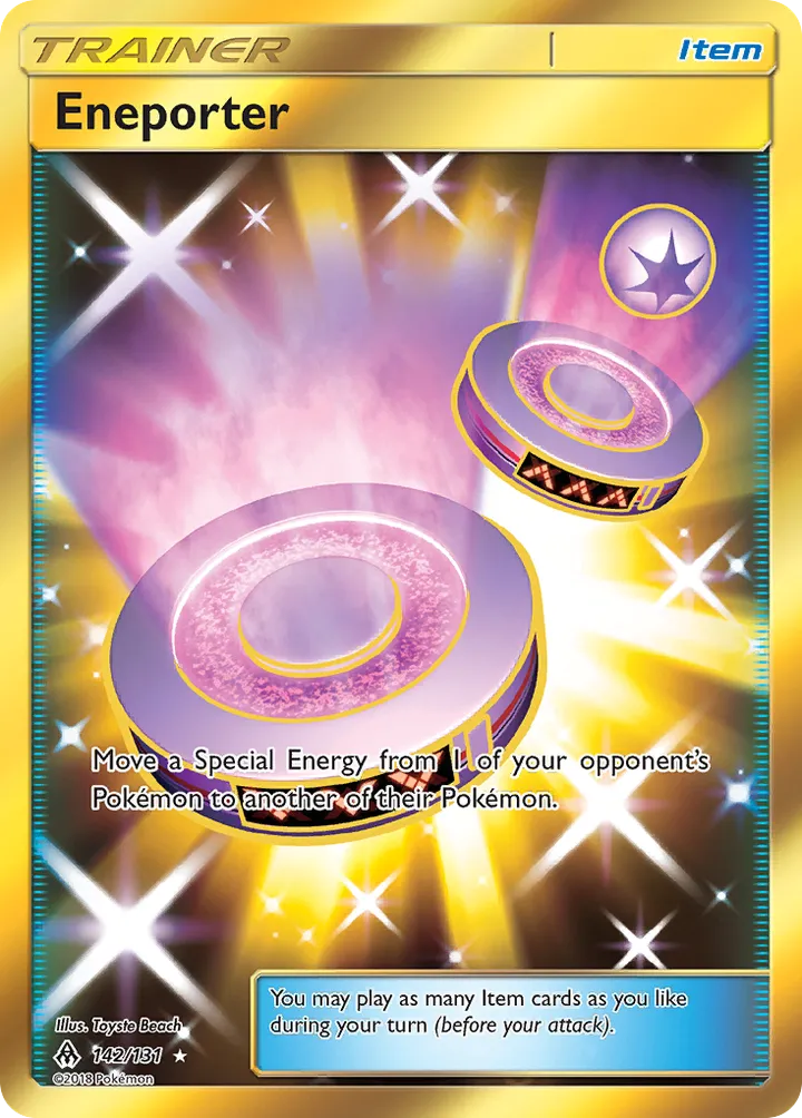 Sun & Moon—Forbidden Light 영어판 Eneporter 142 카드 앞면