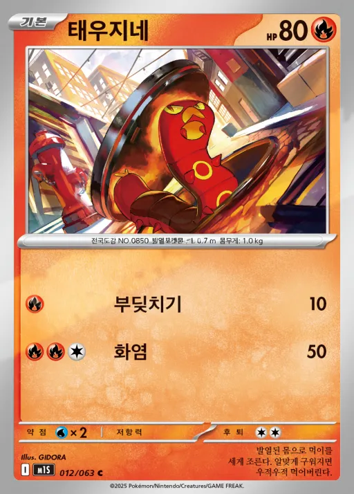 Front of 태우지네 12, 메가심포니아 Korean