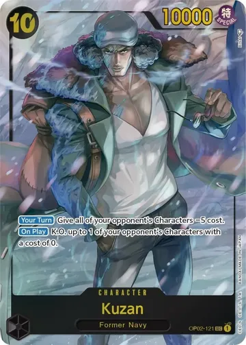 Kuzan OP02-121 · Parallel $11.15
