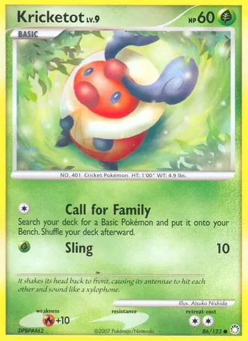 Kricketot 86 $0.28