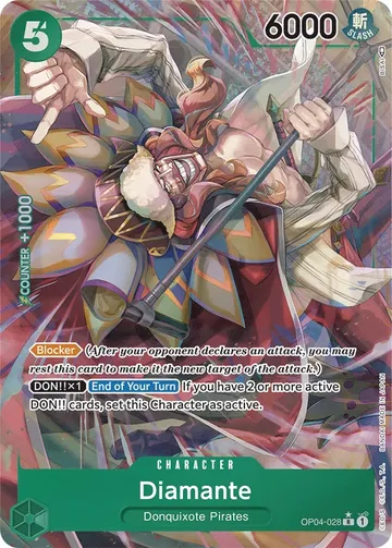 Diamante OP04-028 · パラレル ¥215