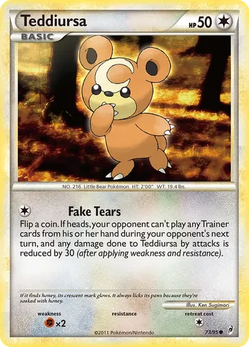Teddiursa 73 ¥65