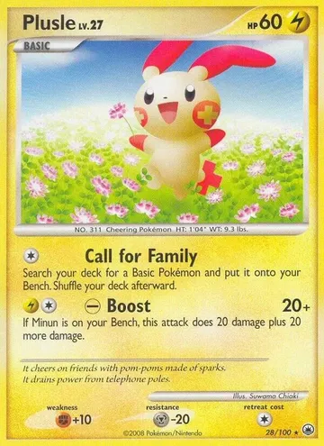 Plusle 28 $10.92