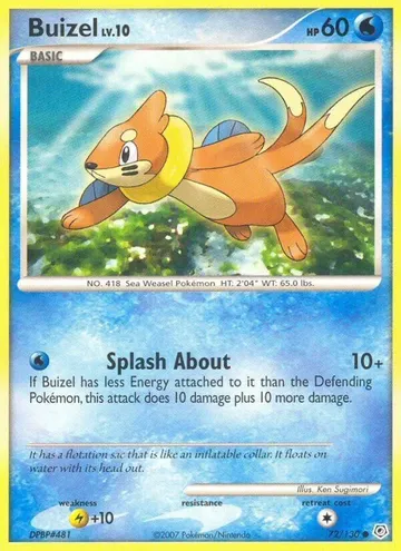 Buizel 72 $0.36
