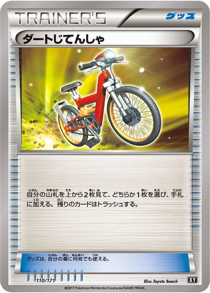 Front of Acro Bike 110, THE BEST OF XY Japanese