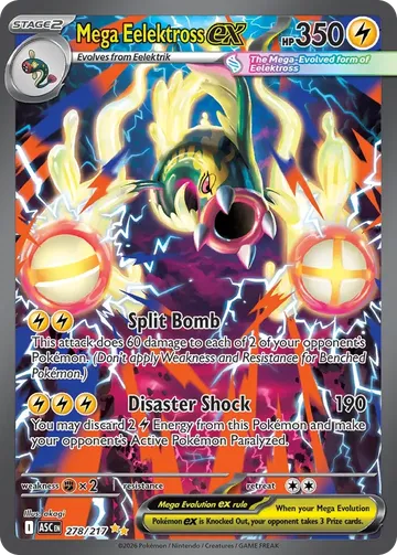 Mega Eelektross ex 278 ¥2,766