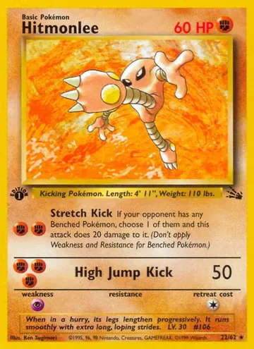 Hitmonlee 22 $6.25