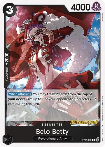 Belo Betty OP12-090 · Pre-Release $1.21