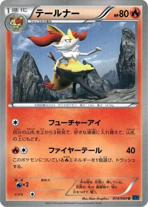 コレクションX 일본판 テールナー 14 카드 앞면
