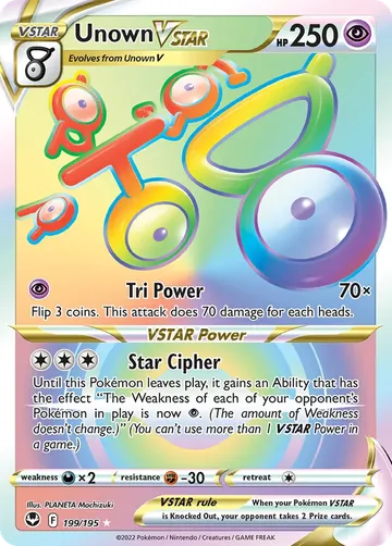 Unown VSTAR 199 $10.93