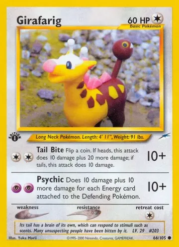 Girafarig 66 $16.02