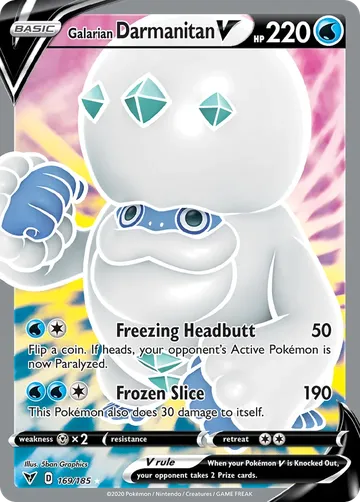 Galarian Darmanitan V 169 $1.73