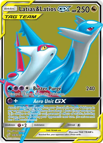 Latias & Latios-GX 169 $121.72