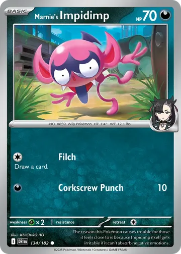Marnie's Impidimp 134 $0.17