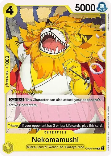 Nekomamushi OP06-110 · 세트 출시 행사 ₩1,984