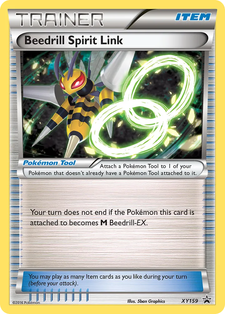 XY Black Star Promos 英語版 Beedrill Spirit Link XY159 カード表面