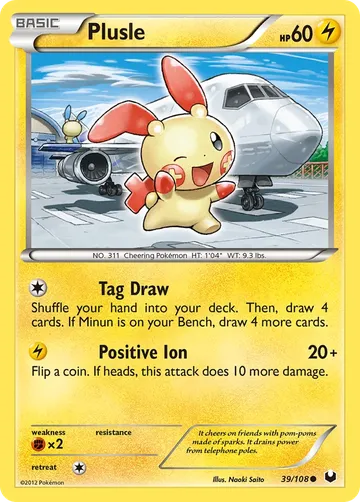 Plusle 39 $11.52