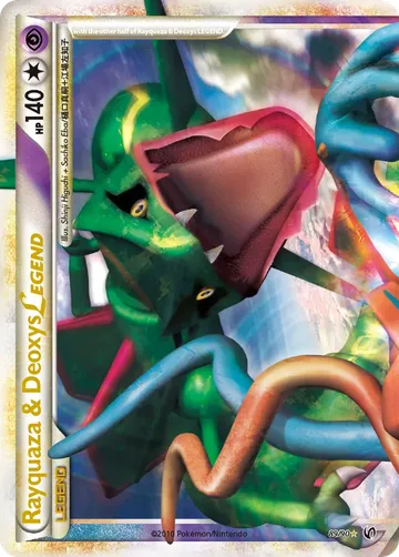 Rayquaza & Deoxys LEGEND 89 $599.14