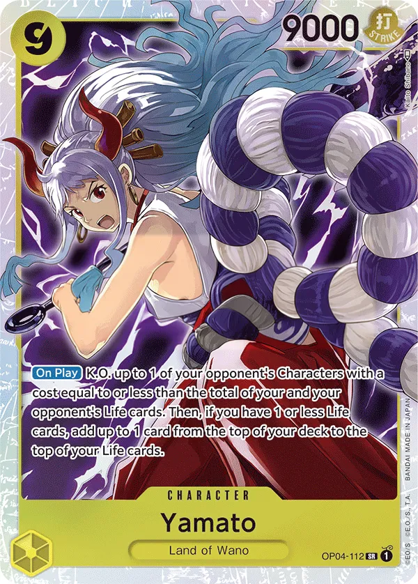 Kingdoms of Intrigue 英語版 Yamato OP04-112 カード表面