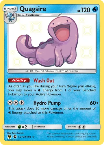 Quagsire SV10 $17.81