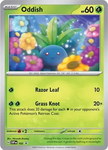 Oddish 102 $6.53