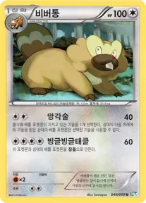 Front of 비버통 46, 드래곤 블라스트 Korean