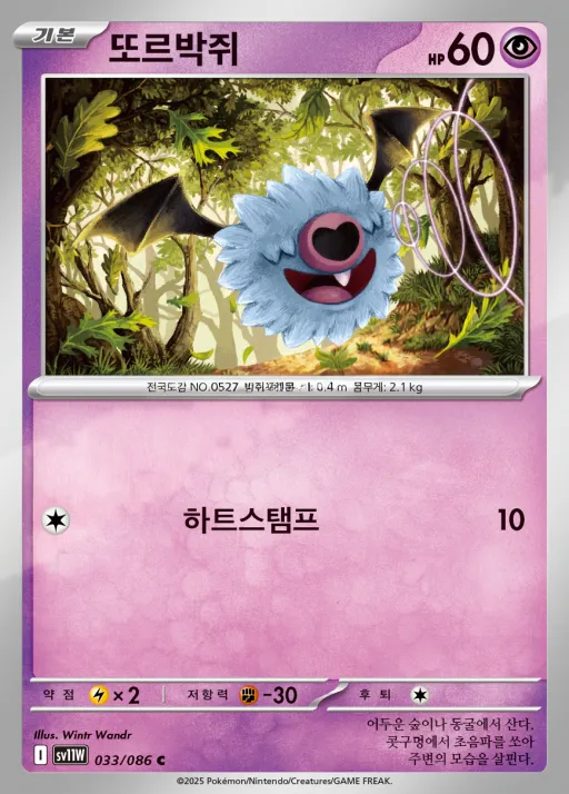 Front of 또르박쥐 33, 화이트플레어 Korean