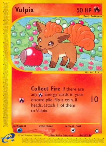 Vulpix 116 $12.70
