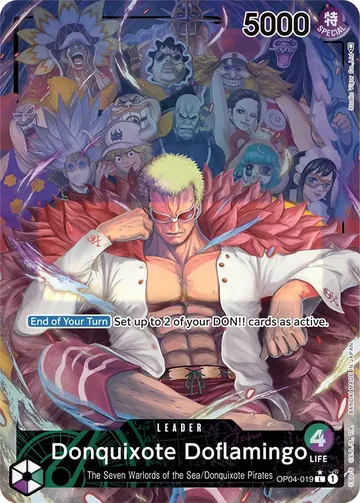 Donquixote Doflamingo OP04-019 · パラレル ¥9,223
