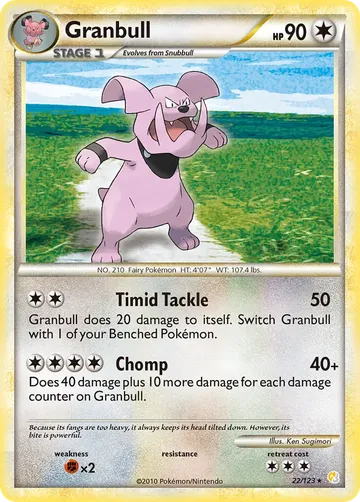 Granbull 22 ¥144